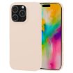 GOOSPERY Soft Feeling Liquid TPU Soft Phone Case for iPhone 16 Pro Max - Apricot - 1