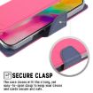 iPhone 16 GOOSPERY FANCY DIARY Cross Texture Leather Phone Case - Rose Red - 7