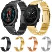 Garmin MARQ Captain Gen 2 Tortoise Shell 22mm Stainless Steel Watch Band - 3