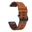 Garmin Descent Mk3i 51mm Leather Steel Buckle 26mm Watch Band - Brown - 2