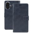 GOOSPERY BLUE MOON Crazy Horse Leather Case for iPhone 16 Plus - Dark Blue - 2