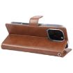 GOOSPERY BLUE MOON Crazy Horse Leather Case for iPhone 16 Pro - Brown - 3