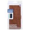 GOOSPERY BLUE MOON Crazy Horse Leather Phone Case for iPhone 16 Pro Max - Brown - 4