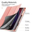 Samsung Galaxy Tab S10+ DUX DUCIS Domo Series Pink Leather Tablet Case - 6