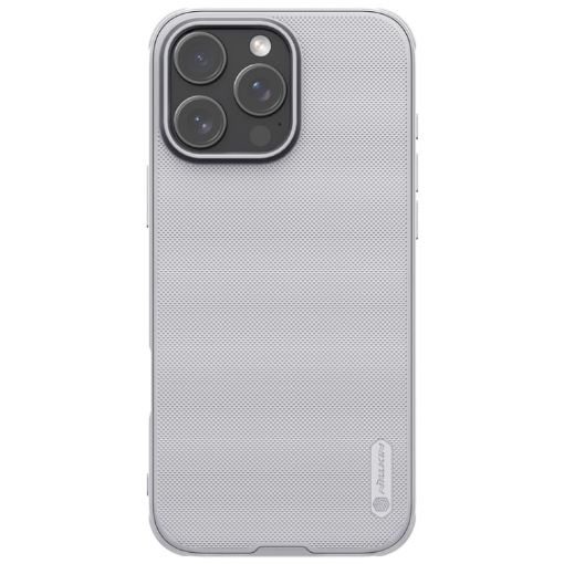 NILLKIN Frosted Shield Pro Case for iPhone 16 Pro - Silver - 1