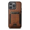 iPhone 16 Pro Max Suteni H17 Oil Eax Leather Wallet Case - 1