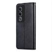 OPPO K12x 5G Global Sheepskin Texture Flip Leather Phone Case - Black - 3