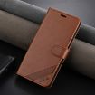 OPPO A3 Energy/A3x 5G Sheepskin Texture Flip Leather Phone Case - Brown - 2