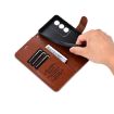 OPPO A3 Energy/A3x 5G Sheepskin Texture Flip Leather Phone Case - Brown - 7
