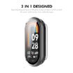 Xiaomi Smart Band 9/9 NFC PC Frame Watch Case with Tempered Film - 2