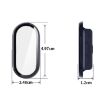 Xiaomi Smart Band 9/9 NFC PC Frame Watch Case with Tempered Film - 6