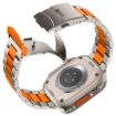 Apple Watch Series 3 42mm Titanium Alloy Metal Watch Band - Titanium Orange - 7