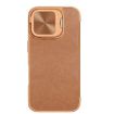 NILLKIN Qin Prop Series Leather Phone Case for iPhone 16 - Brown - 1