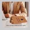 NILLKIN Qin Prop Series Leather Phone Case for iPhone 16 - Brown - 7