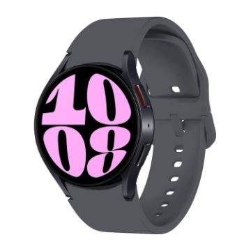 Samsung Galaxy Watch 7/6 Dark Grey Silicone Watch Band - 1