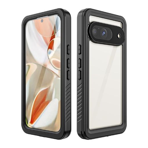 Google Pixel 9 RedPepper Shockproof Waterproof Case - Black - 1