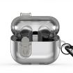 Samsung Galaxy Buds3/3 Pro Protective Case - Clear Black - 1