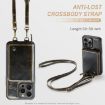 iPhone 16 Pro JEEHOOD C22 Zipper Wallet Leather Case - Coffee - 5