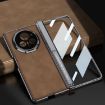 For Honor Magic V3 GKK Leather Phone Case - Matte Black - 6