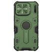 NILLKIN Black Rhino Prop MagSafe Magnetic PC Phone Case for iPhone 16 Pro Max - Green - 1