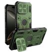 NILLKIN Black Rhino Prop MagSafe Magnetic PC Phone Case for iPhone 16 Pro Max - Green - 3