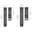 Garmin 26mm Ocean Quick Release Silicone Watch Band - Army Green - 6