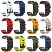 Garmin 22mm Quick Release Silicone Watch Band - Army Green Black - 5