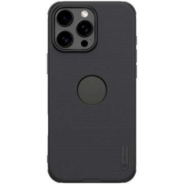 NILLKIN Frosted Shield Pro Case for iPhone 16 Pro Max - Black - 1