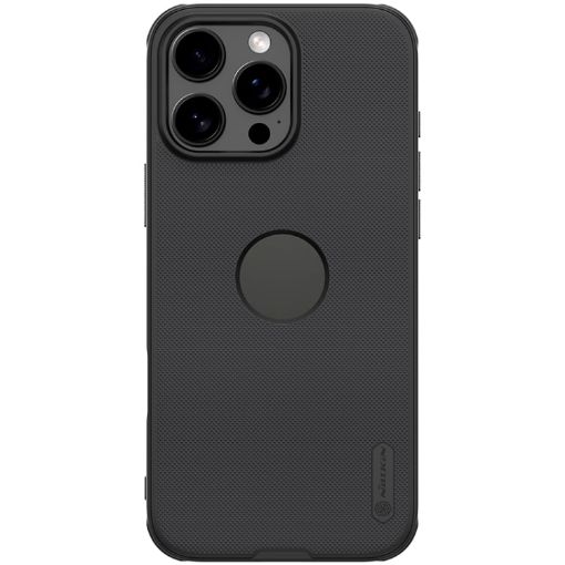 NILLKIN Frosted Shield Pro Case for iPhone 16 Pro Max - Black - 1