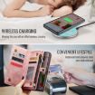 Samsung Galaxy S24 FE 5G CaseMe 008 Leather Phone Case (Pink) - 5