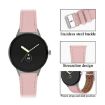Google Pixel Watch 3 Genuine Leather Band (Pink) - 45mm Round Tail - 2