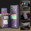 Samsung Galaxy S24 FE 5G CaseMe C22 Card Slots Holder RFID Anti-theft Phone Case - 2