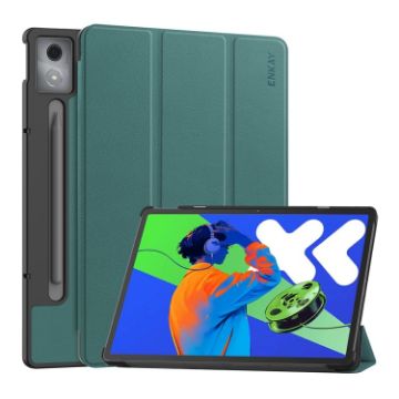 Lenovo Xiaoxin Pad Pro 12.7 2025 Smart Tablet Case - Dark Green - 1