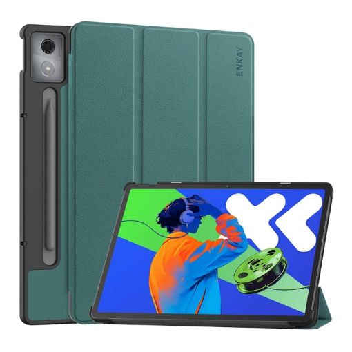 Lenovo Xiaoxin Pad Pro 12.7 2025 Smart Tablet Case - Dark Green - 1