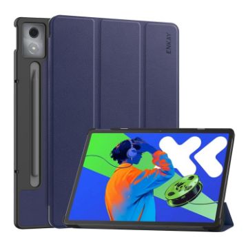 Lenovo Xiaoxin Pad Pro 12.7 2025 Smart Tablet Case - Dark Blue - 1
