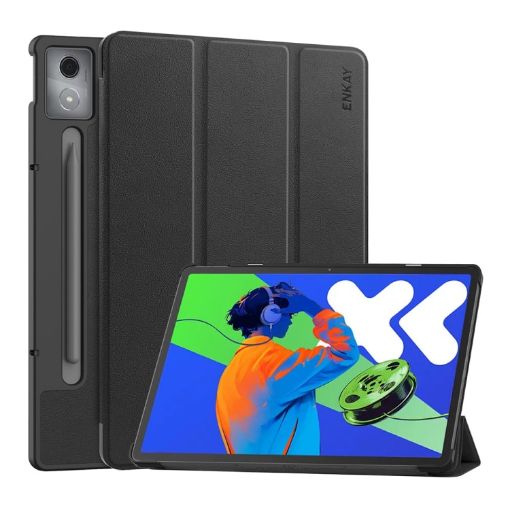 Lenovo Xiaoxin Pad Pro 12.7 2025 Smart Tablet Case - Black - 1