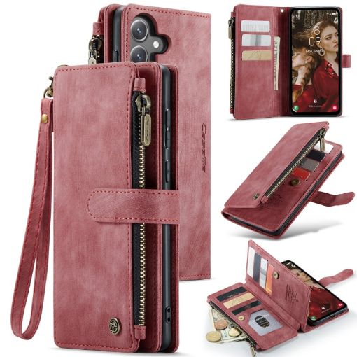Samsung Galaxy S24 FE 5G CaseMe C30 Wallet Leather Phone Case - 1