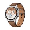 Huawei Watch GT 5 46mm Black Buckle Leather Band - Brown - 1