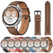 Huawei Watch GT 5 46mm Black Buckle Leather Band - Brown - 2