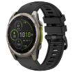 Garmin Fenix 8 MIP 51mm Watch Band - Black - 1