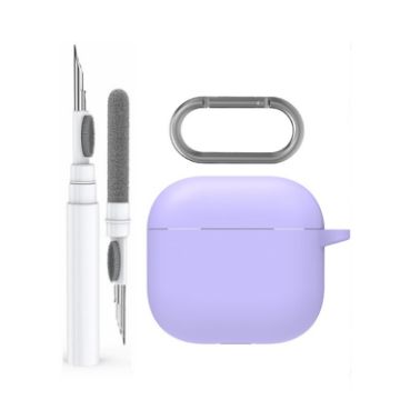 AhaStyle WG163 Airpods 4 Silicone Case - Purple - 1