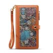 Motorola Moto G75 5G ESEBLE Star Series Lanyard Zipper Wallet RFID Leather Case - 2