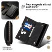 Motorola Moto G75 5G Retro Frosted Leather Phone Case - Black - 5