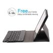 Bluetooth Keyboard + Leather Tablet Case for iPad Pro 9.7, Air, Air 2 - Detachable, Horizontal Flip (Black) - 6