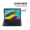 Ultra-thin Bluetooth Keyboard Case for Samsung Galaxy Tab A7 10.4" - Gold - 6