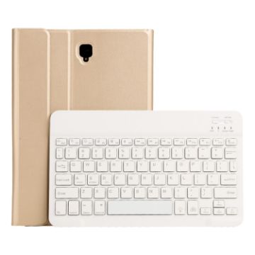 Samsung Galaxy Tab S4 10.5" Bluetooth Keyboard Leather Case (Gold) - 1