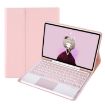 Pink Bluetooth Keyboard Leather Case for Samsung Galaxy Tab S8 & S7 11" - 1