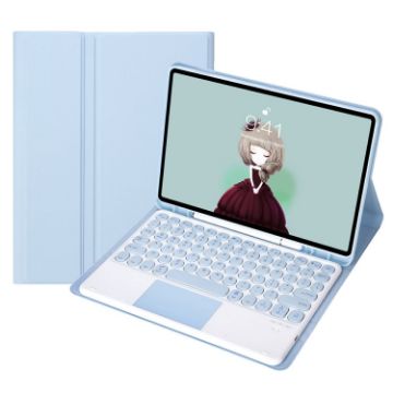 Samsung Galaxy Tab A8 10.5 2021 Leather Case - White Ice - 1