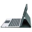 Dark Green Leather Case for Samsung Galaxy Tab A8 10.5 - Bluetooth Keyboard - 5