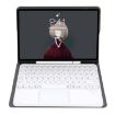 Samsung Galaxy Tab S6 Lite 10.4" Bluetooth Keyboard Leather Case - 3